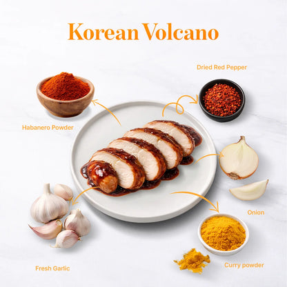 Volcano Rice Korean KOREAN VOLCANO – God Tier Chicken